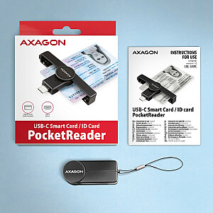 CRE-SMPC PocketReader USB-C ID karšu lasītājs