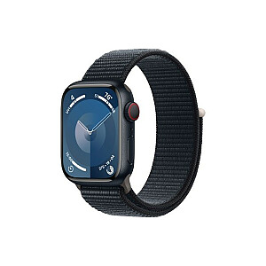 Apple Watch 9 GPS+Cellular, 41 мм, алюминий, North | Северная спортивная повязка