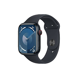 Apple Watch 9 GPS+Cellular, 45 мм, алюминий, North | Спортивный пояс Север S/M