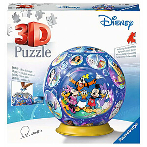 Puzzle 72 elementy 3D Kula Disney 