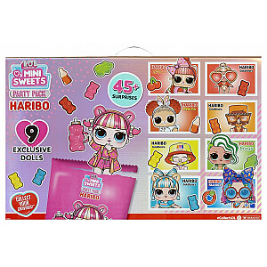 Кукла LOL Surprise Loves Mini Sweets X HARIBO Party Set