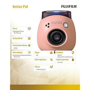 Камера Instax Pal розовая