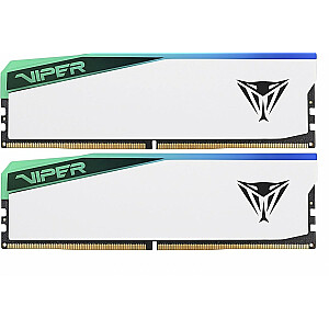 Atmiņa DDR5 Viper Elite 5 RGB 32 GB/7000(2x16) CL38 balts