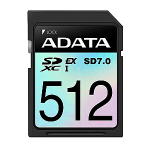 SDXC atmiņas karte 512 GB SD Express 7.0 800/700 MB/s