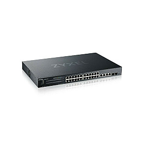 Przełącznik XMG1930-30, 24-портовый 2,5GbE интеллектуальный управляемый коммутатор уровня 2 с 4 восходящими каналами 10GbE и 2 SFP+