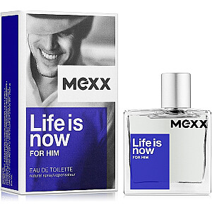 Tualetes ūdens Mexx Life Is Now For Him 50ml