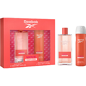 Туалетная вода Reebok Move Your Spirit Edt 100 ml + Deodorant 150 ml