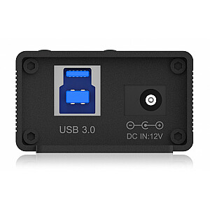 Концентратор IB-HUB1717 16+1 порт USB HUB, 16x USB + 1x USB для зарядки, USB 3.2 Gen 1, блок питания 96 Вт
