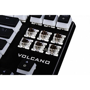 Vadu mehāniskā RGB tastatūra Volcano Lanparty