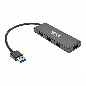 SuperSpeed U360-004-SLIM 4 portu īpaši plāns portatīvais USB 3.0 centrmezgls