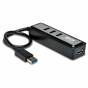Pārnēsājams 4 portu USB 3.0 īpaši ātruma centrmezgls U360-004-MINI