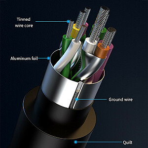 HUB-adapteris USB 3.0 4w1 | 4 USB 3.0 porti