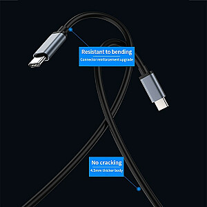 Adapteris-centrmezgls USB-C 3.1 5w1 | USB-C PD | USB-C | 2 USB 2.0 porti | USB 3.0