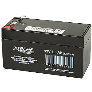 Gēla akumulators XTREME 12 V, 1,3 Ah