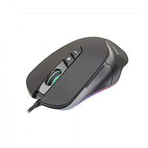 Проводная игровая мышь Nemesis C340, 4000 точек на дюйм, программируемые кнопки со светодиодной подсветкой RGB, черная
