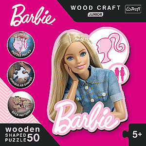 TREFL BARBIE Koka puzle - Barbie, 50 gb