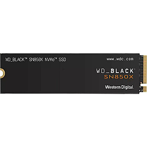 Твердотельный накопитель Dysk WD Black SN850X 2 ТБ M.2 2280 PCI-E x4 Gen4 NVMe (WDS200T2X0E)
