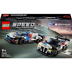 Чемпионы LEGO по скорости Гоночные автомобили BMW M4 GT3 и BMW M Hybrid V8 (76922)