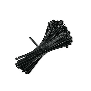 Многоразовые кабельные стяжки/стяжки | 7,2*250 мм | УФ нейлон | Черный