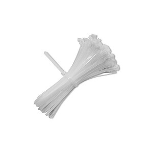 Многоразовые кабельные стяжки/стяжки | 7,2*250 мм | УФ нейлон | Белый
