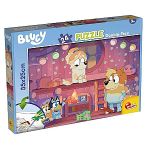 Divpusēja puzle 24 gabaliņi Bluey