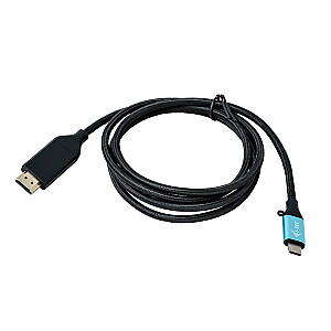 i-tec USB-C uz HDMI 4K/60 Hz adaptera kabelis, 200 cm