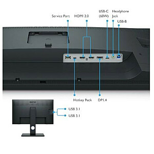 Monitors 31,5 collas SW321C 4K LED 4ms/4K/1000:1/HDMI