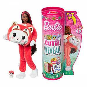 Barbie Cutie Reveal Doll - Red Panda Kitty