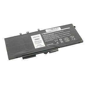 Akumulators Dell Latitude 5490, 5590, 6000 mAh (46 Wh), 7,6 V