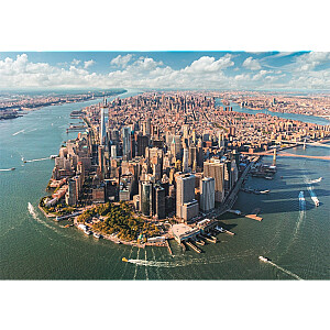 Puzle 2000 gabalu augstas kvalitātes Lower Manhattan, Ņujorka