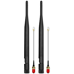 Antena Wi-Fi 2,4/2,5 GHz | 5,1/5,8 GHz | 5 dBi | всеправленный | iekšā