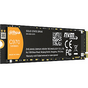 Cietvielu diskdziņa Dahua Technology C970, 512 MB, M.2 2280, PCI-E x4 Gen4 NVMe (DHI-SSD-C970N512G)