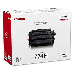 Canon toneris CRG-724H 3482B011 kasetne 1 gab oriģinālā melna