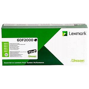 Тонер-картридж Lexmark 602 1 шт. Оригинальный Черный