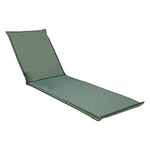 Sauļošanās krēsla pārvalks SUMMER 55x190x5cm, zaļš, 100% poliesters, audums 341