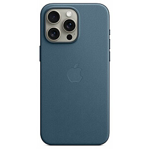 Чехол FineWoven Case FineWoven для Apple iPhone 15 Pro Max с MagSafe Тихоокеанского синего цвета