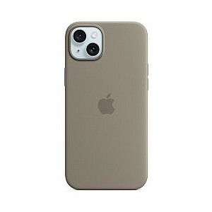 Silikona maciņš priekš Apple iPhone 15 Plus ar MagSafe mālu