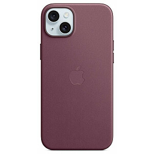 FineWoven Apple iPhone 15 Plus futrālis ar MagSafe Mulberry apdari