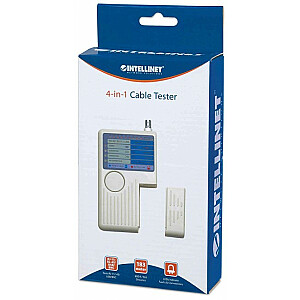 Intellinet 351911 Kabeļu testeris RJ45, RJ11, USB, BNC