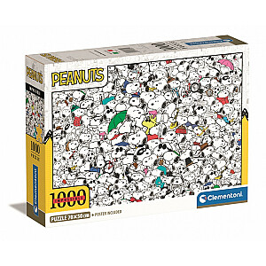 Пазл 1000 деталей Compact Impossible Peanuts