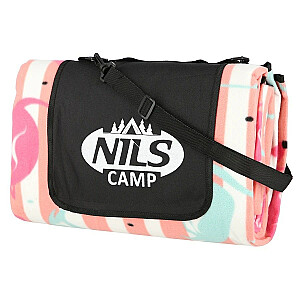 Одеяло для пикника Nils Camp NC2313 PE + ALU 200 x 200 см фламинго