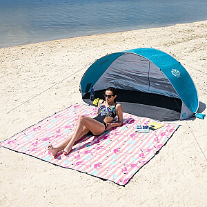 Одеяло для пикника Nils Camp NC2313 PE + ALU 200 x 200 см фламинго