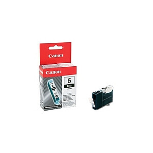 *Tintes kasete CANON BCI-6BK, 4705A002, melna (P)