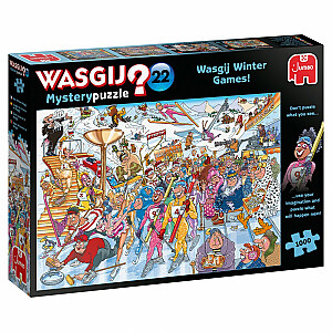 Пазл 1000 деталей Wasgij Mystery Winter Games