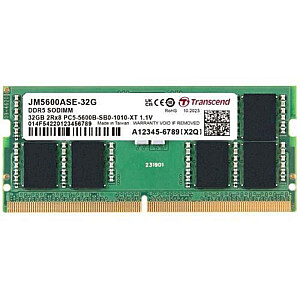 Transcend TRANSCEND 32GB JM DDR5 5600 SO-DIMM 2Rx8