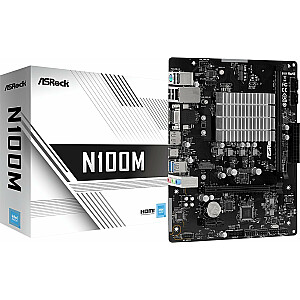 ASRock N100M mātesplate.