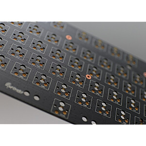 Игровая мини-клавиатура Ducky One 3 Aura Black, светодиод RGB — MX-Silent-Red