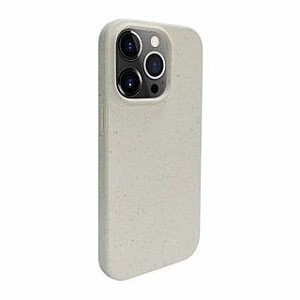iLike Apple iPhone 13 Pro Silicone plastic case Eco Print Design White