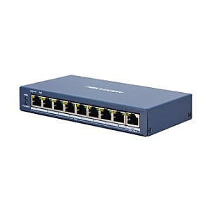 Сетевые каналы Hikvision Digital Technology DS-3E1309P-EI Управляемый L2 Fast Ethernet (10/100) Поддержка PoE Серый