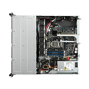ASUS RS300-E11-PS4 Intel C252 LGA 1200 (Socket H5) Rack (1U) Sudrabs